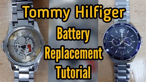 hilfiger watch battery replacement guide.